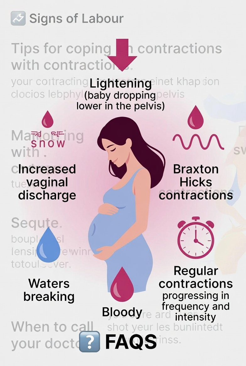 Minor and Major Signs of Labour